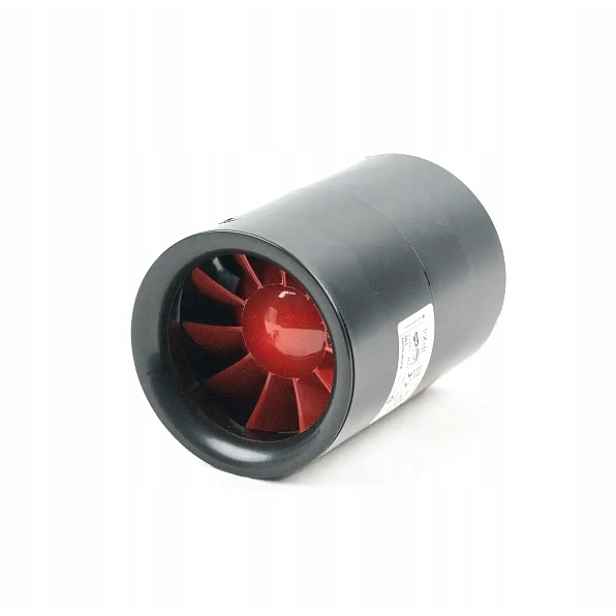 Axiální Kanálový Ventilátor Tichý Koupelnový Axial Quiet 335m3 Ø 150mm