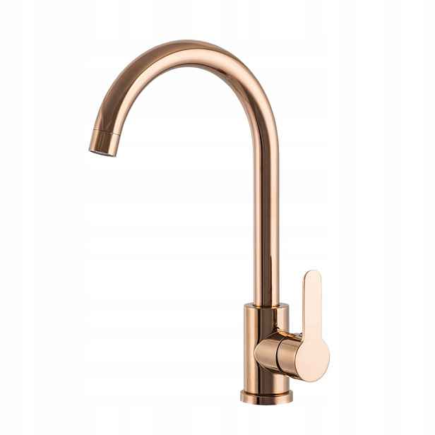 Kuchyňská stojánková baterie Deco rosegoldGAMMA