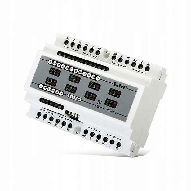 Modul Int-iors pro rozšíření systémů Integra a Acco Net 8x8 Din 35