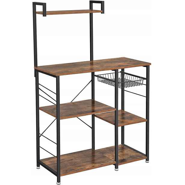 Prostorná víceúrovňová kuchyňská skříňka 132 cm. Loft
