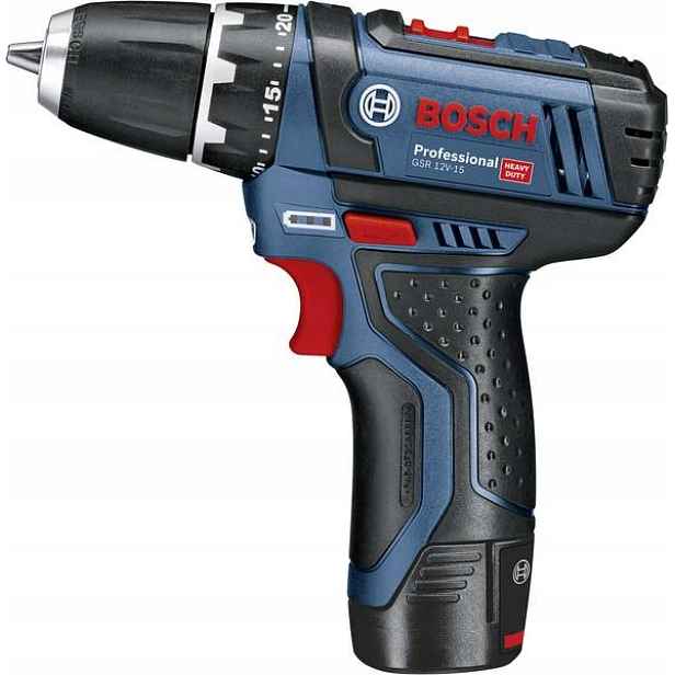 Aku Vrtačka Bosch 12 V s Led osvětlením a kufrem