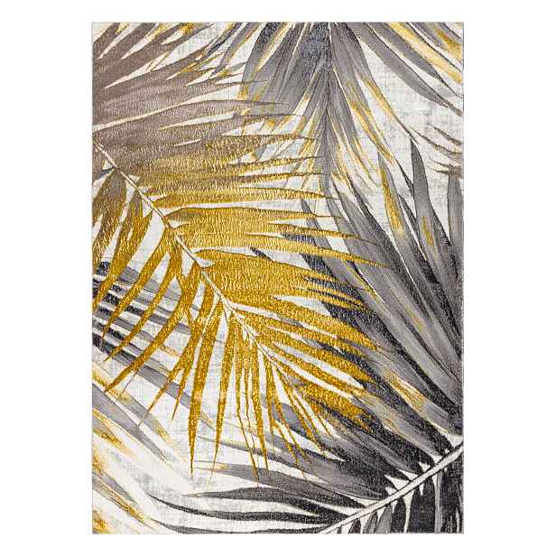 Kusový koberec Bliss Z217AZ276 gold/grey, 200x290, šedá, kancelář, Dywany Łuszczów