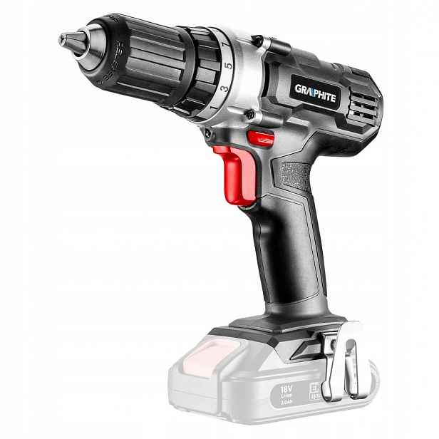 Aku Vrtačka Energy 18 V, Li-ion, Rukojeť 13 MM, Bez A