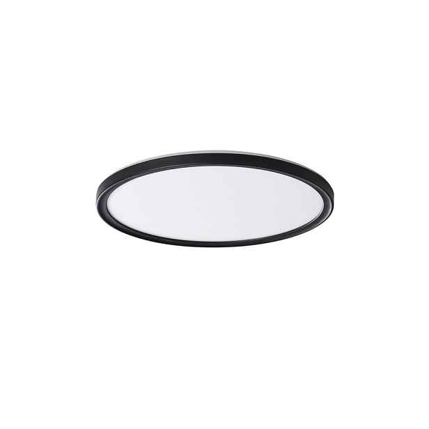 KANLUX AZPO stropní LED svítidlo, o 225mm, 11,8W, 3000/4000/6000K, IP54, černá mat