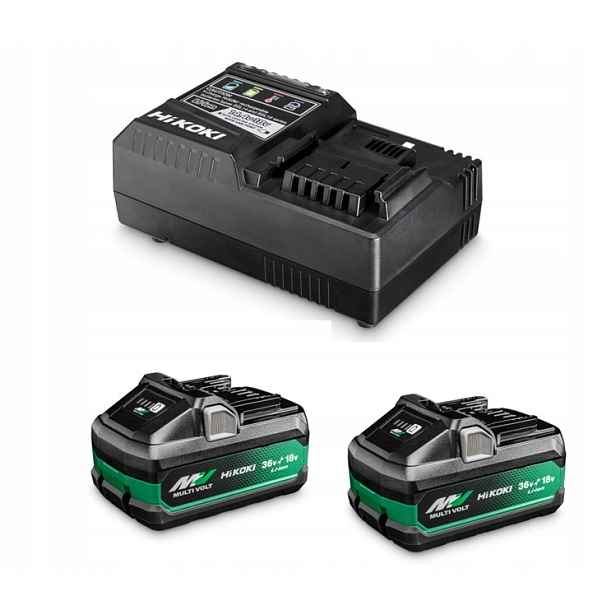 Nabíječka Multivolt 2 akumulátory BSL36B18X 8Ah 18V 36V/4Ah Hikoki UC18YSL3 Wjz