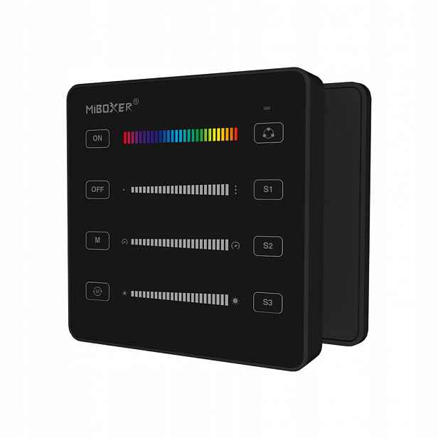 Panel Dálkový Ovladač Rf B6B Nástěnný pro Led digitální Digital Spi 5-24V