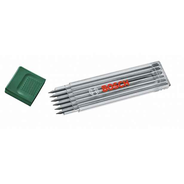 Bosch - Grafitové tuhy do značkovače, 6 ks 1600A032UU