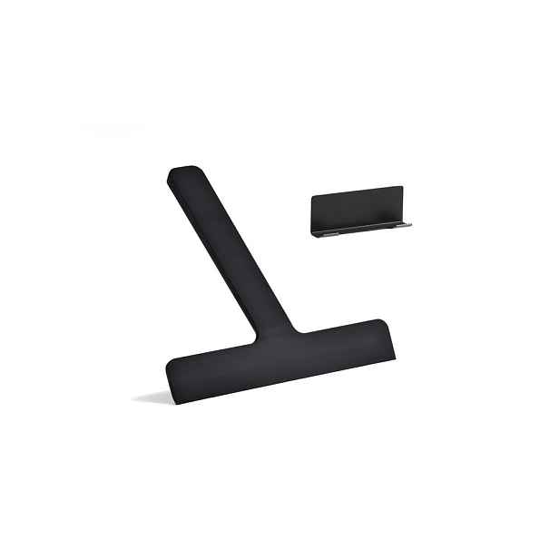 Černá stěrka s držákem 22 cm Ume – Zone
