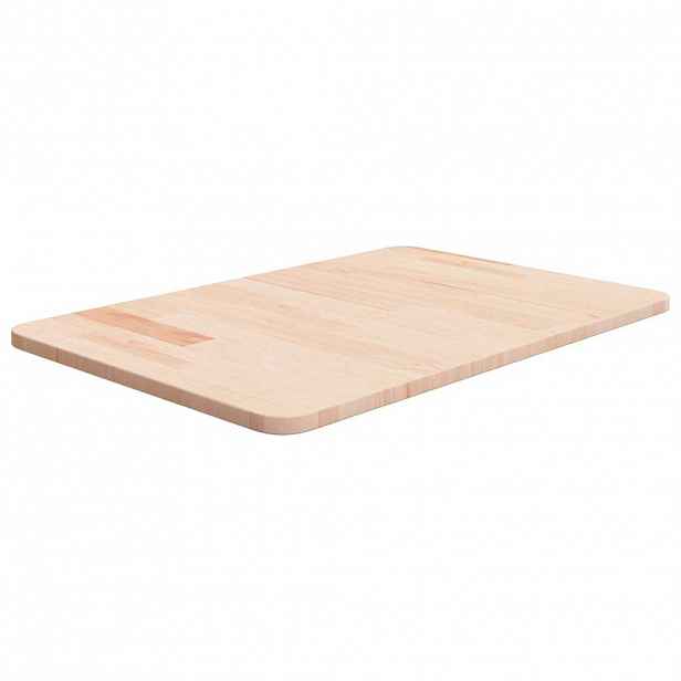 vidaXL Koupelnová deska 60 x 40 x 1,5 cm neošetřené masivní dřevo