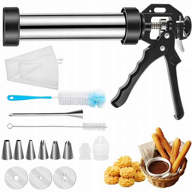 Dekorátor Trezírovací Pistole Na Těsto Cukrářský Strojek Na Sušenky