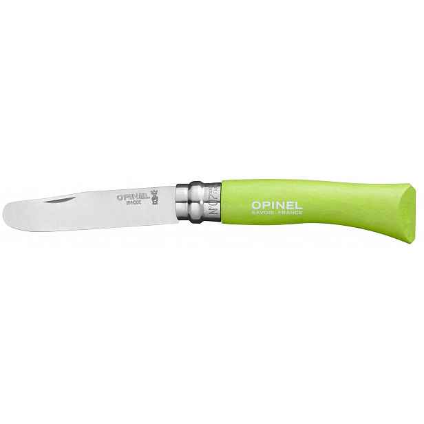 Opinel Zavírací nůž My first VR N°07 Inox, 8 cm, Apple green 001700ks
