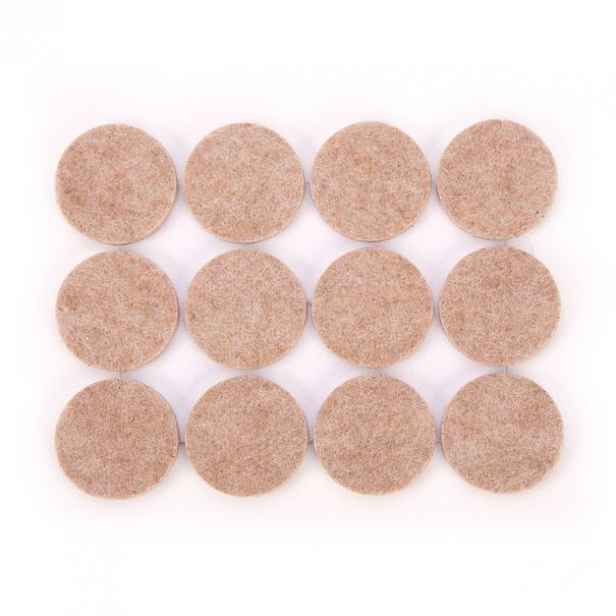 Samolepicí podložky pod nábytek PRESTO ø 30 mm, 24 ks