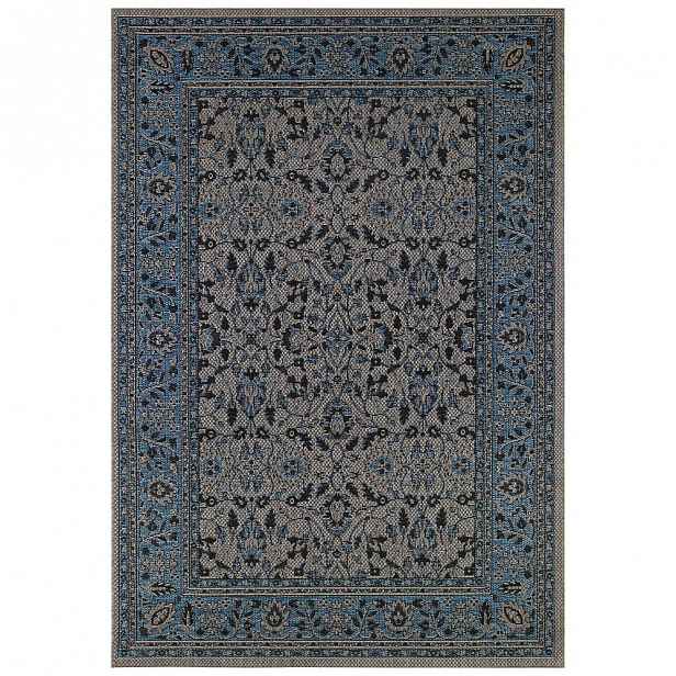 Tmavě modrý venkovní koberec Bougari Konya, 200 x 290 cm