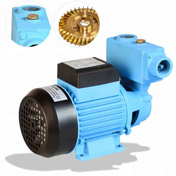 Samonasávací Čerpadlo 750 W 50 L/min S Zpětným Ventilem Pro Hydroforovou Vodu