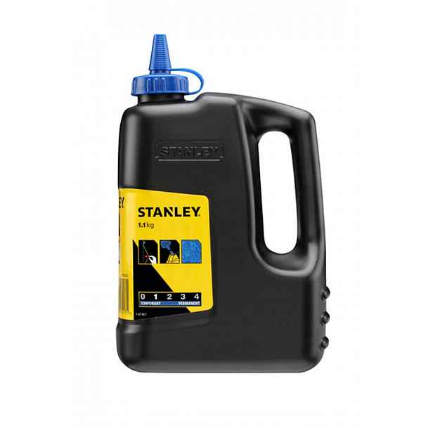 Stanley - Prášková křída, 1000 g, modrá 1-47-917