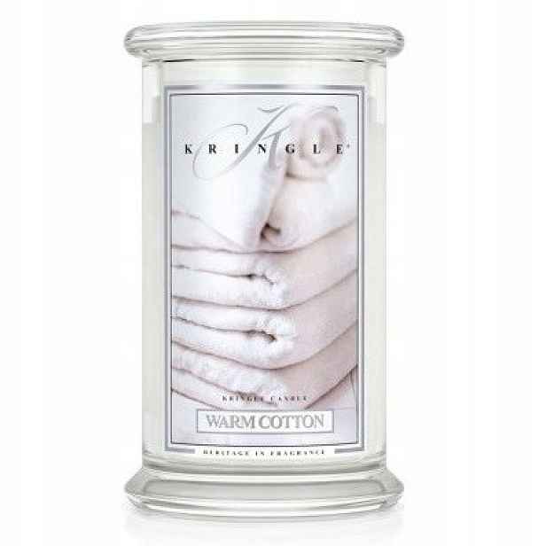 Velká svíčka Warm Cotton Kringle Candle
