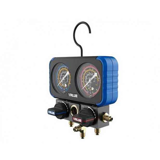 Dvojité Analogové Manometry Value VRM2-B-0501