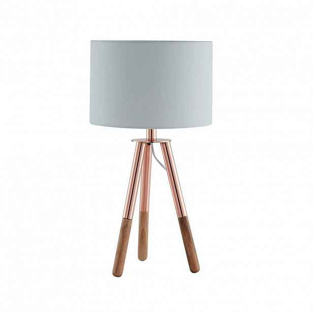 P & B STOLNÍ LAMPA, E27, 30/55/30 cm