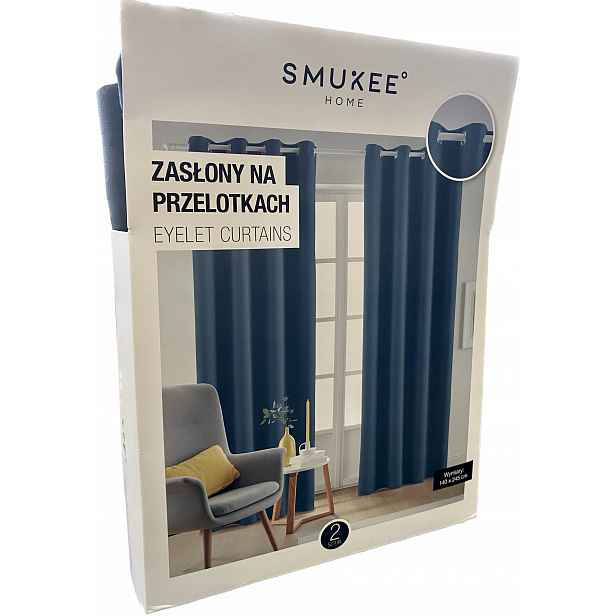 Zatemňovací závěsy na průchodkách Smukee 2 ks 140 x 245 cm