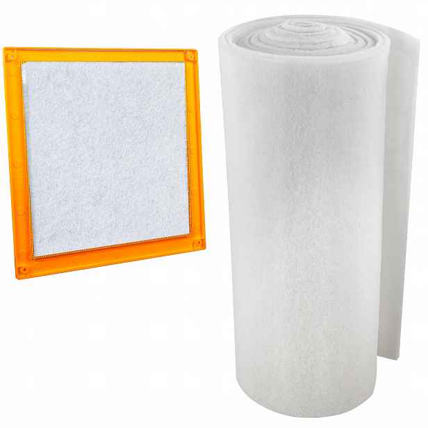 Filtr pro rekuperaci filtračního vlákna G4 20 mm, role 10 m x 1 m x 2 cm