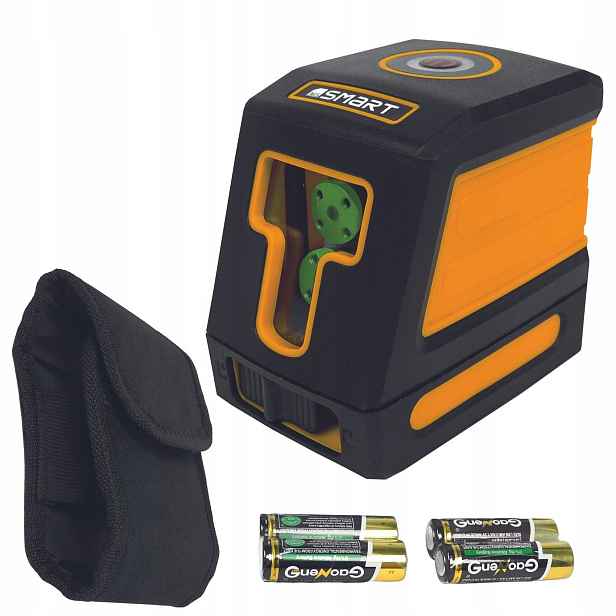SMART365 SM-06-02030G Křížový Laser Cube Zelený 30 m 2 Linky Vertikální Úroveň