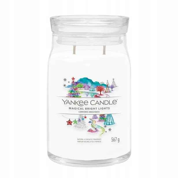 Magical Bright Lights – Yankee Candle Signature – velká vonná svíčka