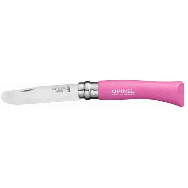 Opinel Zavírací nůž My first VR N°07 Inox, 8 cm, Fuchsia 001699ks