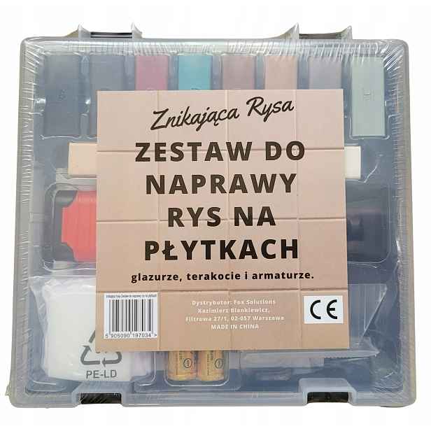 Sada Vosků Na Opravu Dlaždic, terakotové glazury, Opravné Vosky Na Dlaždice
