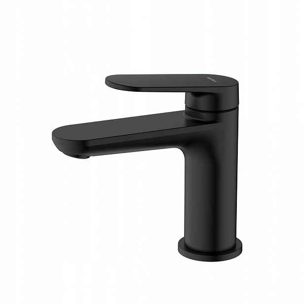 Umyvadlová baterie černá matná Avapax Lunepo, stojící montáž, 137 mm