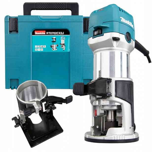 Elektrická frézka-řezačka 710W Makita RT0702CX2J