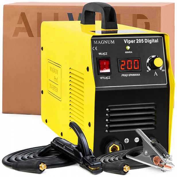 Elektrodová Svářečka Magnum Viper 205 D 230V 205A Tig DC Lift Mma Hot Start