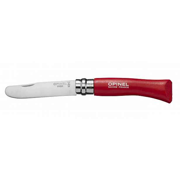 Opinel Zavírací nůž My first VR N°07 Inox, 8 cm, Red 001698ks