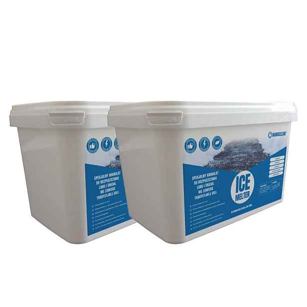 Protiskluzový prostředek na odstraňování ledu a sněhu Ice Melter 2 x 5 kg