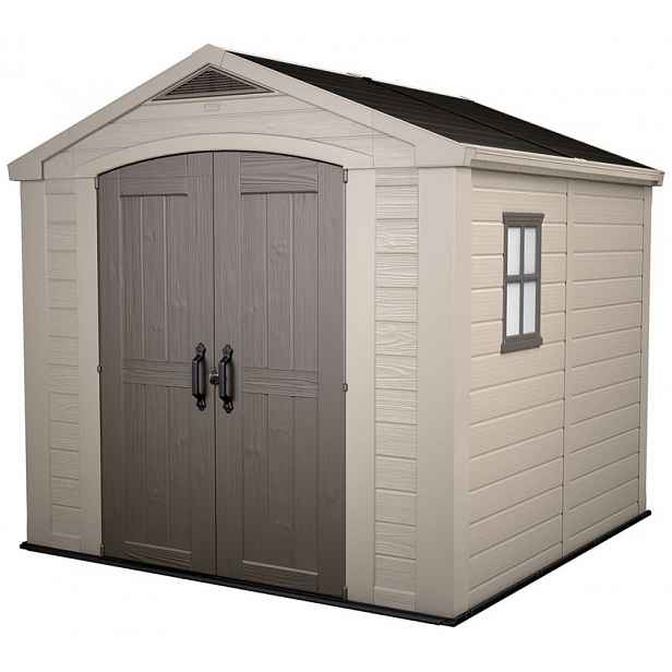 Keter FACTOR 35701 Zahradní plastový domek 8x8