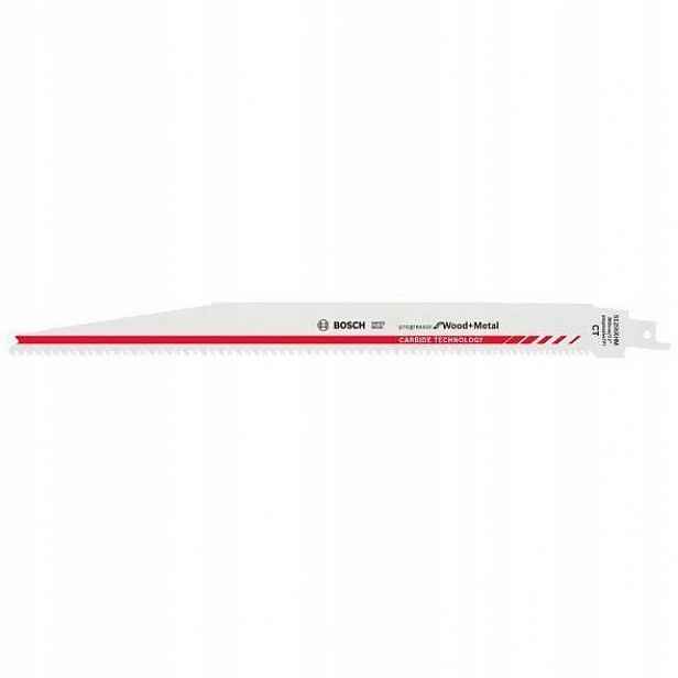 Bosch Pilový List pro šavlové pily, dřevo, kov, S 1256 Xhm 300 mm