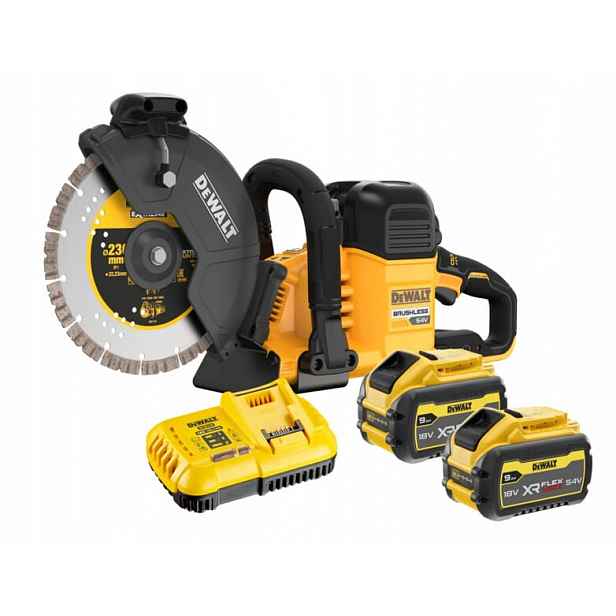Dewalt DCS691X2 Řezačka na betonu 2x9,0Ah 54V