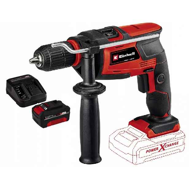Einhell Příklepová Vrtačka Aku Tc-id 18 LI Set 4,0AH