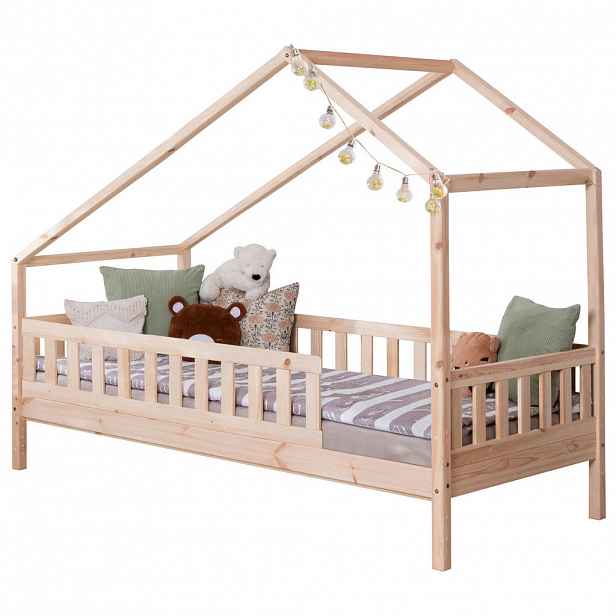 Livetastic DĚTSKÁ POSTEL SE STŘÍŠKOU 120/200 cm,