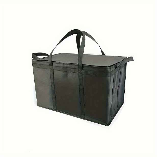 TEMU 1ks XXXL (58,42 x 35,56 x 38,1 cm) Nadměrně velká izolovaná taška, expresní taška, odolná izolovaná taška, přenosná chladicí taška s více