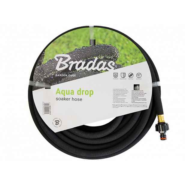 Bradas Aqua Drop 1/2" 7,5m 3917.39.00