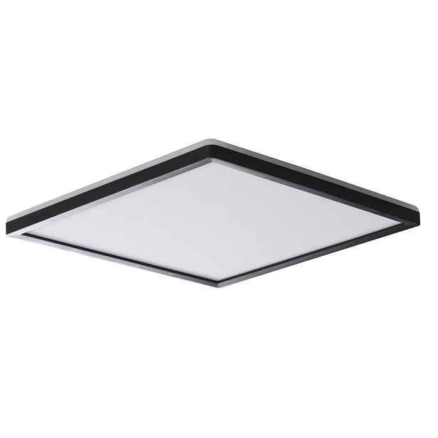 KANLUX AZPO stropní LED svítidlo, 420x420mm, 22W, 3000/4000/6000K, IP54, černá mat