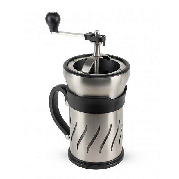 Peugeot Paris French Press s mlýnkem na zrnkovou kávu 2v1, 28 cm 35297