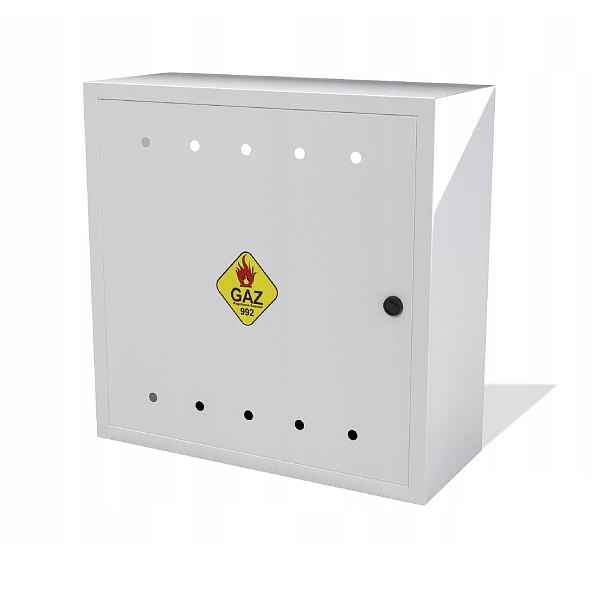 Plynová Skříňka 60x60x25 Gaz Bílá