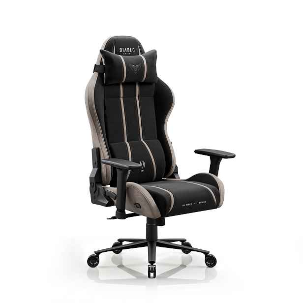 Látkové herní křeslo Normal: Diablo X-One Camel black