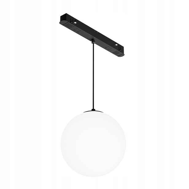 Maytoni Luna závěsná kolejnicová lampa černá Led koule 6W Cct 2700-6000K