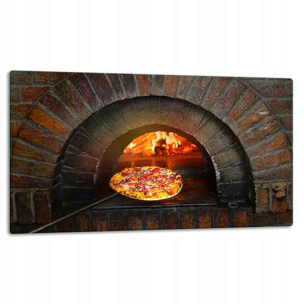 7v1 Skleněná Deska Na Krájení 52x30 Pizza