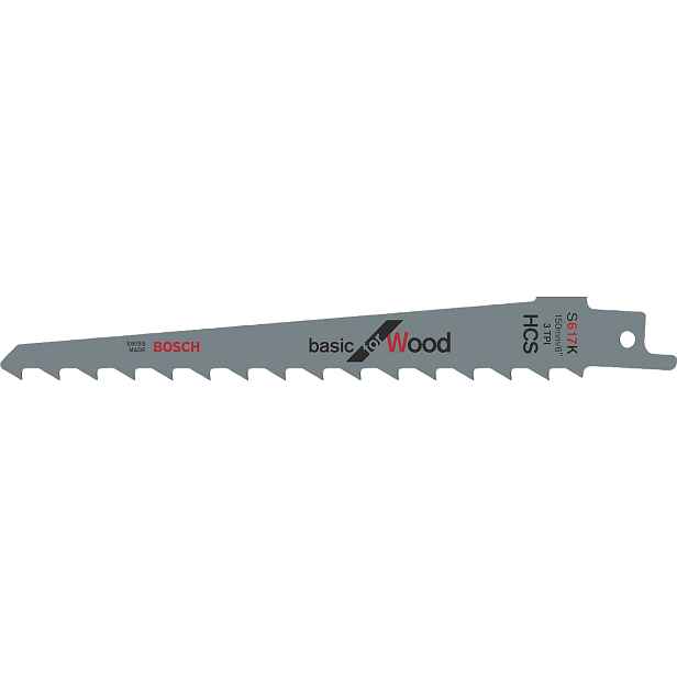 List pilový Bosch S 617 K Basic for Wood 5 ks