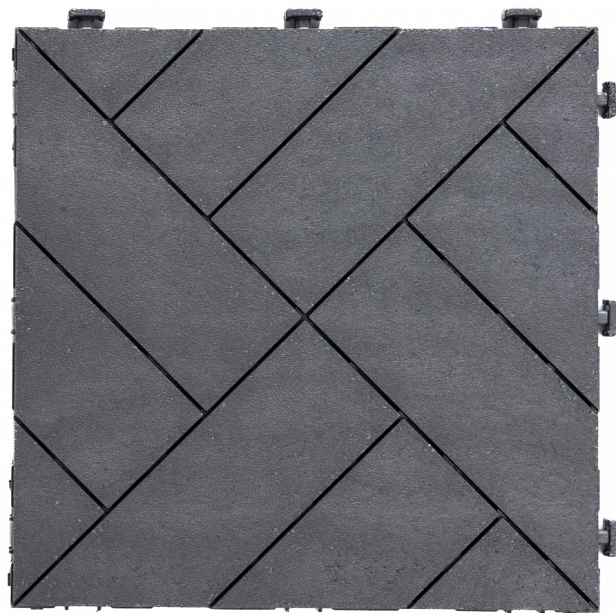 Multy home Gumová dlaždice ARISTA 30 x 30 cm, šedá MHEU5100543, 1 ks 4016.91.00