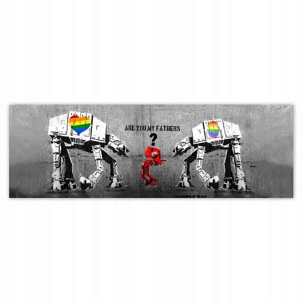 Plakáty 200x66 Are you my fathers Banksy