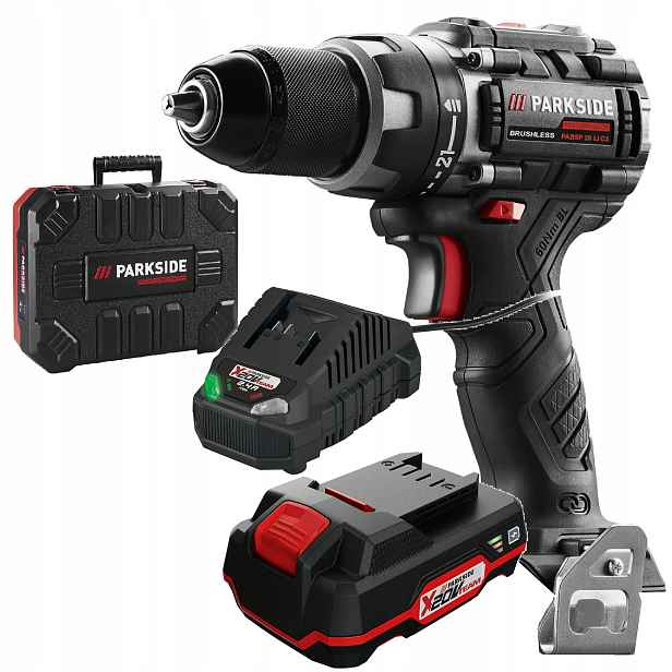 Parkside Performance aku vrtačka parkside akumulátor 2Ah 60Nm Nová